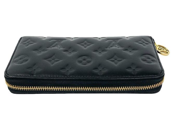 Louis Vuitton Zippy Wallet Coussin Nero - vista 3