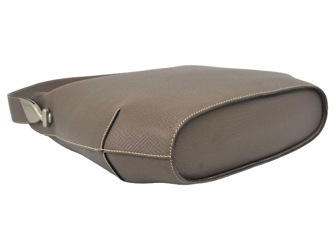 Loewe Vintage Logo Hardware Lederschultertasche Braun - Ansicht 7