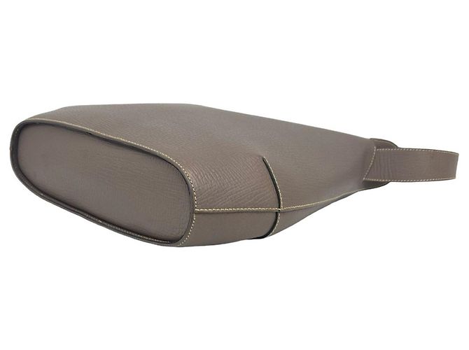 Loewe Vintage Logo Hardware Lederschultertasche Braun - Ansicht 8