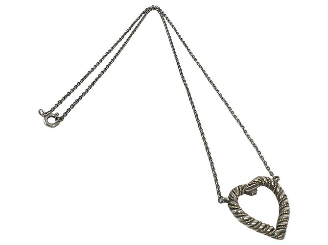 Tiffany & Co Collana Tiffany Twist Heart Argento D'oro - vista 6