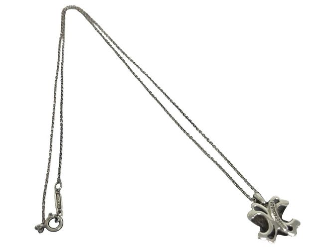 Tiffany & Co Collana Tiffany Vintage Signature in Argento 925 - vista 6