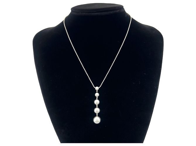 Tiffany & Co Tiffany Graduated Drop Halskette Silber - Ansicht 2