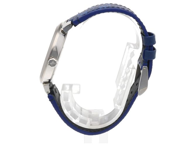 Relógio Louis Vuitton Tambour Slim Monogram Cobalt GM - vista 4