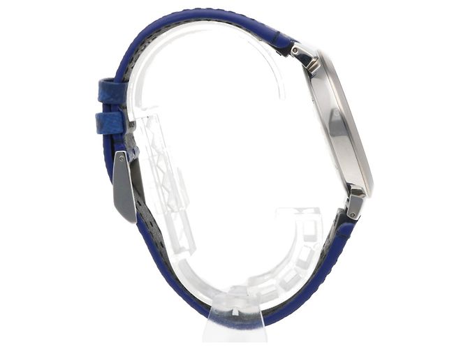 Relógio Louis Vuitton Tambour Slim Monogram Cobalt GM - vista 7
