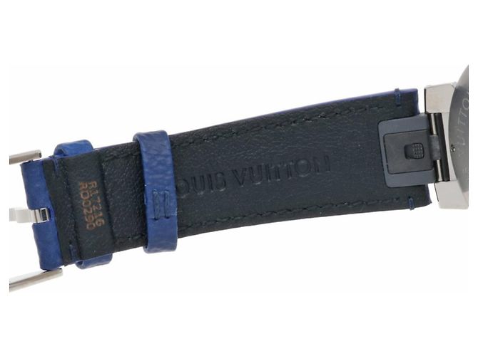 Relógio Louis Vuitton Tambour Slim Monogram Cobalt GM - vista 9
