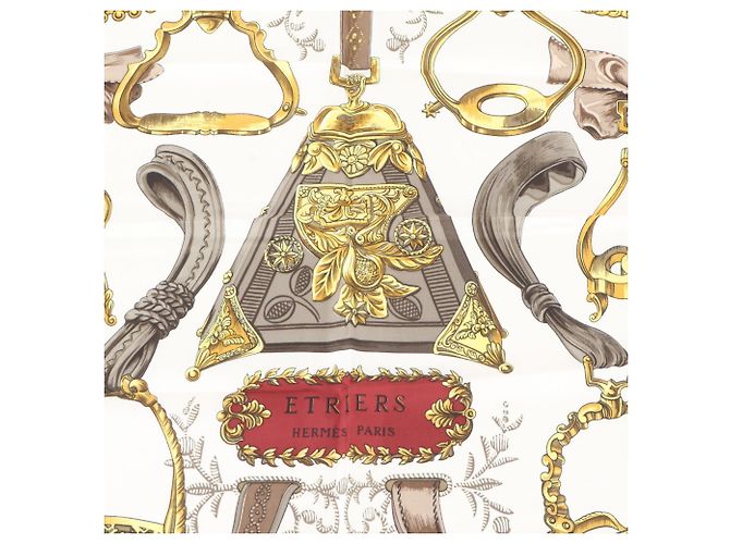 Hermès Hermes Carre 90 ETRIERS Stirrup Schal Mehrfarben - Ansicht 6