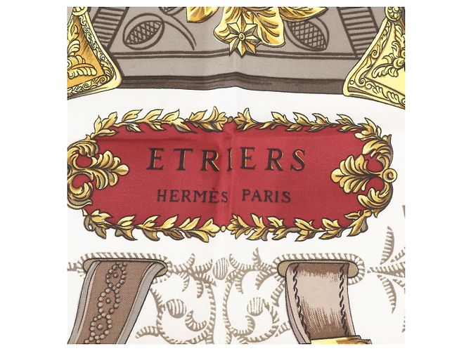 Hermès Hermes Carre 90 ETRIERS Stirrup Schal Mehrfarben - Ansicht 7
