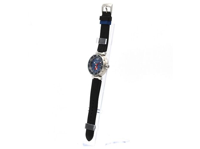 Orologio automatico Louis Vuitton Tambour Diving Blue Q103F - vista 2