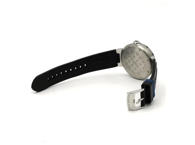 Orologio automatico Louis Vuitton Tambour Diving Blue Q103F - vista 6