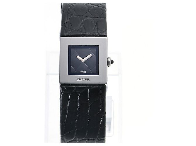 Chanel Matelassé H0116 Quarz Uhr Schwarz - Ansicht 3