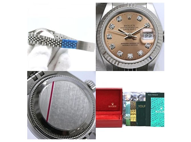 Rolex Datejust 10P Diamond Damenuhr - Ansicht 11
