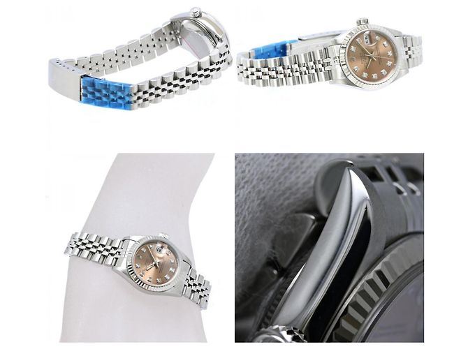 Rolex Datejust 10P Diamond Damenuhr - Ansicht 5