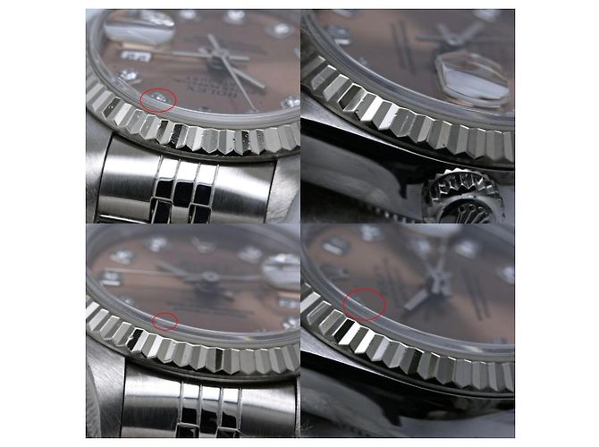 Rolex Datejust 10P Diamond Damenuhr - Ansicht 8