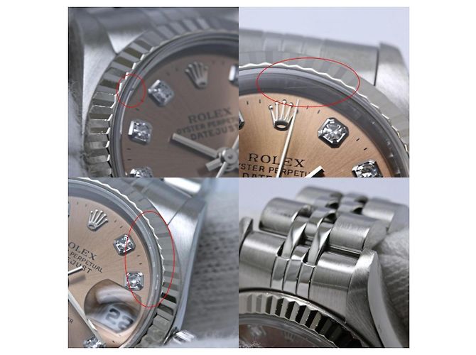 Rolex Datejust 10P Diamond Damenuhr - Ansicht 9