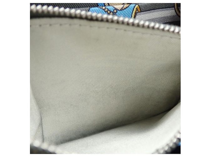Hermès Monedero Hermes Azap Compact de seda Gris - vista 8