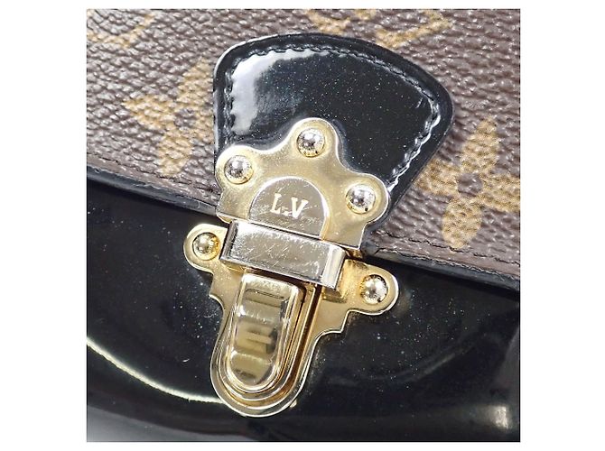 Portefeuille Tri-fold Louis Vuitton en Monogram Noir Monogramme - vue 6