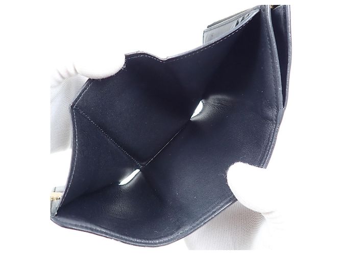 Portefeuille Tri-fold Louis Vuitton en Monogram Noir Monogramme - vue 8