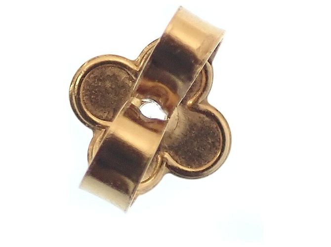 Orecchini Louis Vuitton Essential V D'oro - vista 4