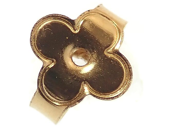 Orecchini Louis Vuitton Essential V D'oro - vista 5
