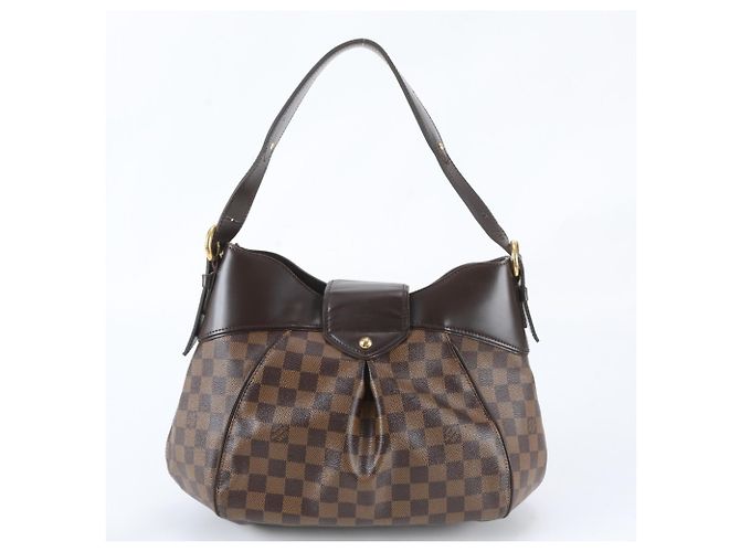 Borsa a tracolla Louis Vuitton Damier Sistina MM Damier ebene - vista 3