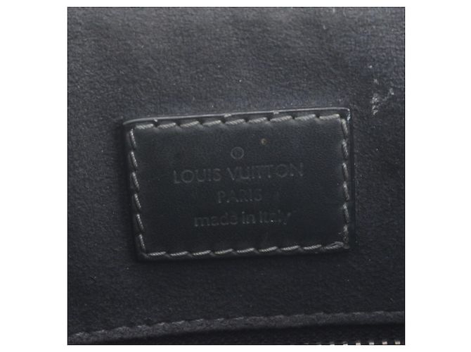 Louis Vuitton Damier Cobalt Greenwich 2-Way Shoulder/Tote Bag Nero Blu navy - vista 9