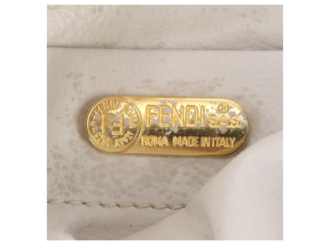 Borsa a tracolla Fendi Zucca Chain Rosa - vista 9