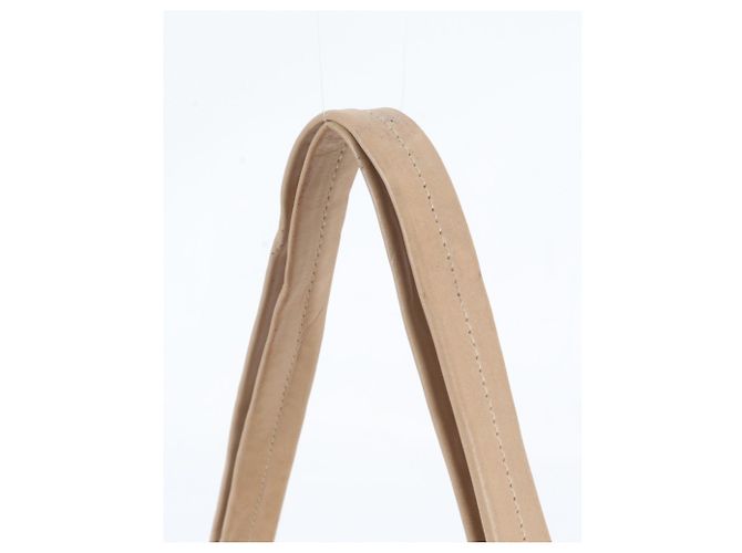 Borsa a tracolla Gucci 90699 in pelle beige - vista 2