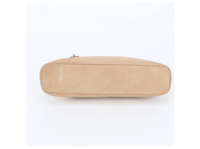 Borsa a tracolla Gucci 90699 in pelle beige - vista 6