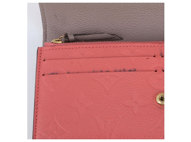 Louis Vuitton Monogram Empreinte Portefeuille Emilie Blossom - vista 9