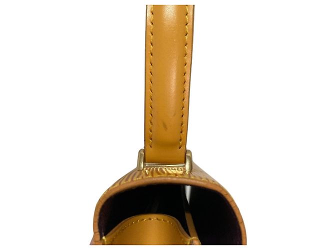 Borsa Louis Vuitton Epi Leather Malesherbes Giallo - vista 16