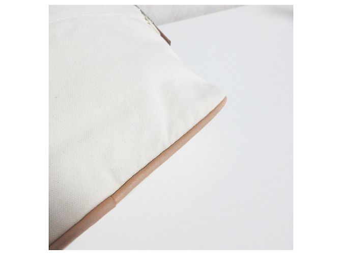 Hermès Hermes Bolide Pouch MM Bianco - vista 11