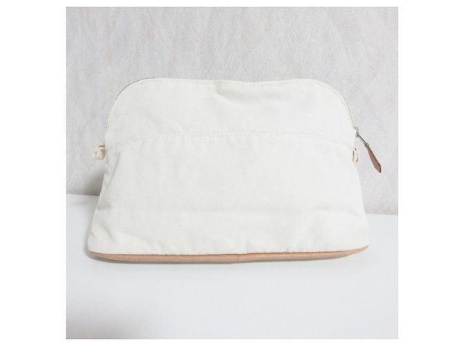 Hermès Hermes Bolide Pouch MM Bianco - vista 2