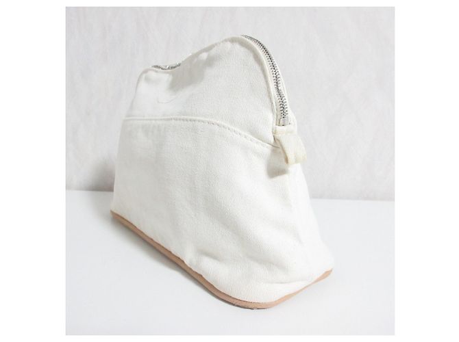 Hermès Hermes Bolide Pouch MM Bianco - vista 4