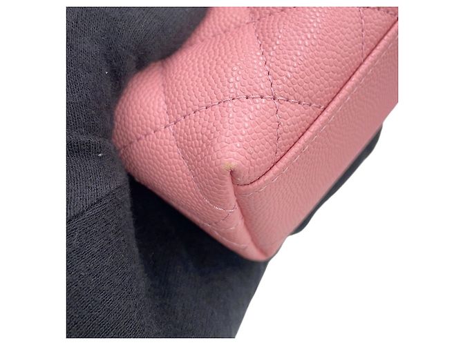 Coco Handle Mini borsa Chanel Matelassé Rosa - vista 7