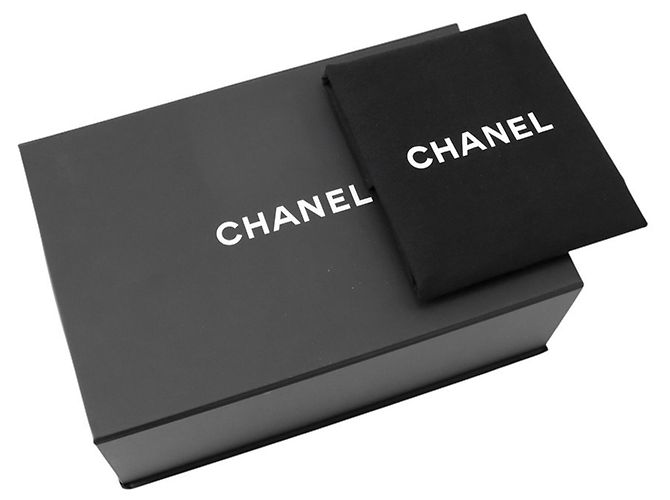 Borsa a tracolla Chanel con catena bianca Bianco - vista 17