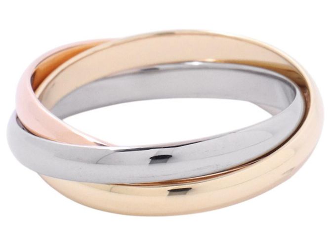 Anello Cartier Trinity Small Model Oro 18K Argento D'oro - vista 3