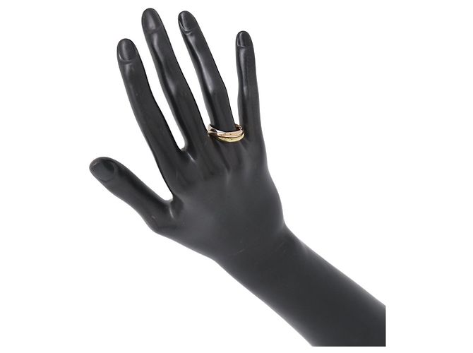 Anello Cartier Trinity Small Model Oro 18K Argento D'oro - vista 4