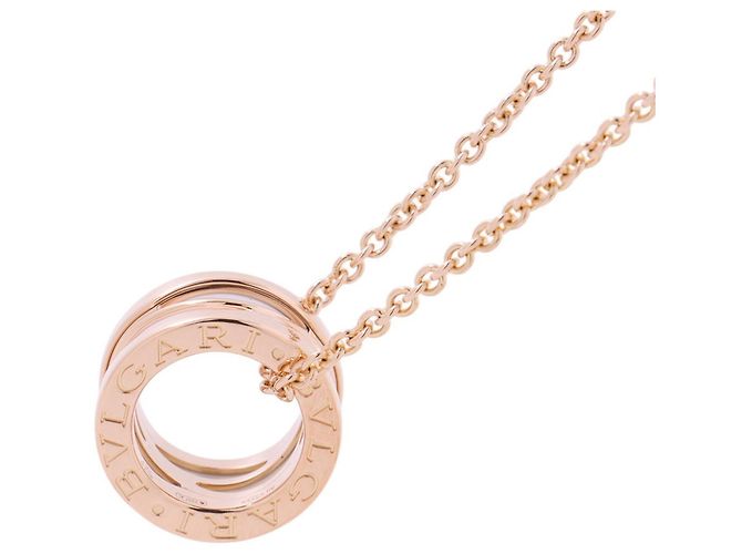 Bulgari Collar Bvlgari B.zero1 Legend Blanco Dorado - vista 2
