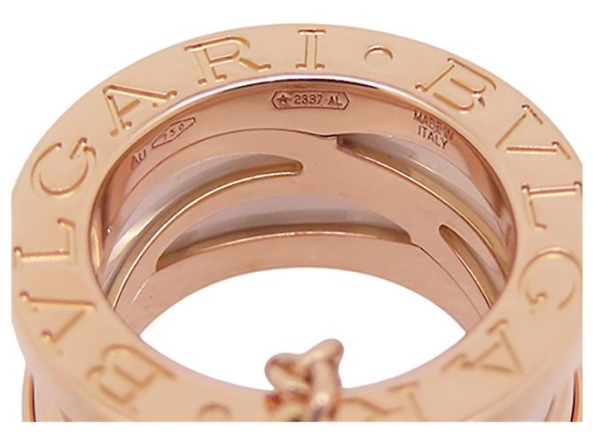 Bulgari Collar Bvlgari B.zero1 Legend Blanco Dorado - vista 8