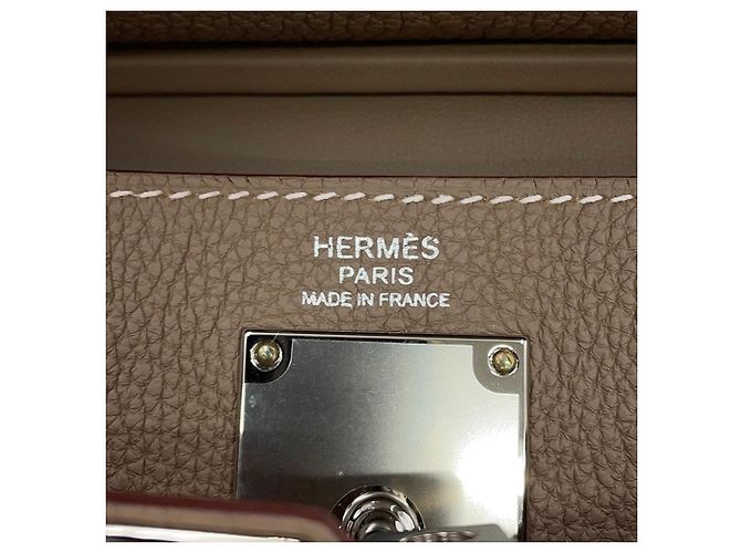 Hermès Hermes Kelly Accad PM Body Bag Taupe - vista 10