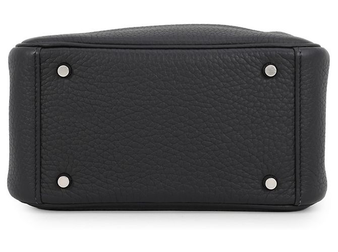 Hermès Borsa a mano Hermes Lindy Mini Nero - vista 3