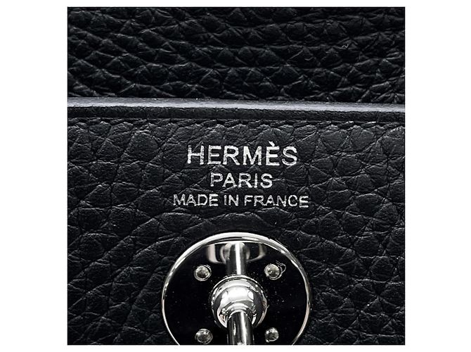 Hermès Borsa a mano Hermes Lindy Mini Nero - vista 9