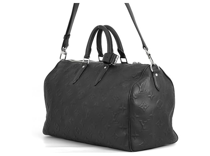 Borsa Boston Louis Vuitton Monogram Revelation Keepall Bandoulière 45 Nero Monogramma - vista 2
