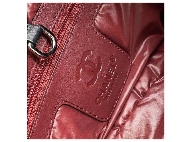 Cocoon Borsa Tote Chanel in nylon nero - vista 8