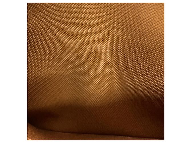 Borsa Louis Vuitton Monogram Pochette Accessoires Marrone Monogramma - vista 6