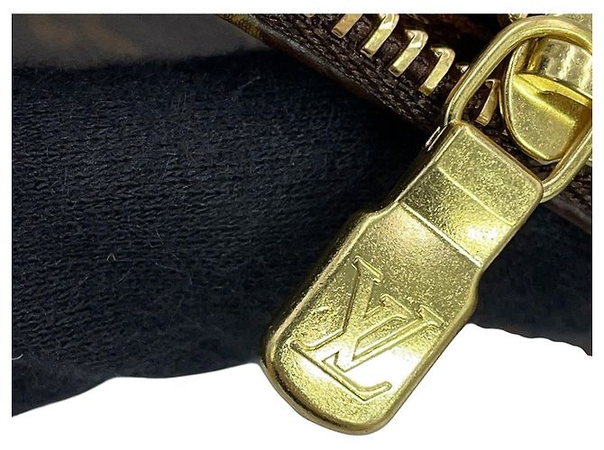 Borsa Louis Vuitton Monogram Pochette Accessoires Marrone Monogramma - vista 8