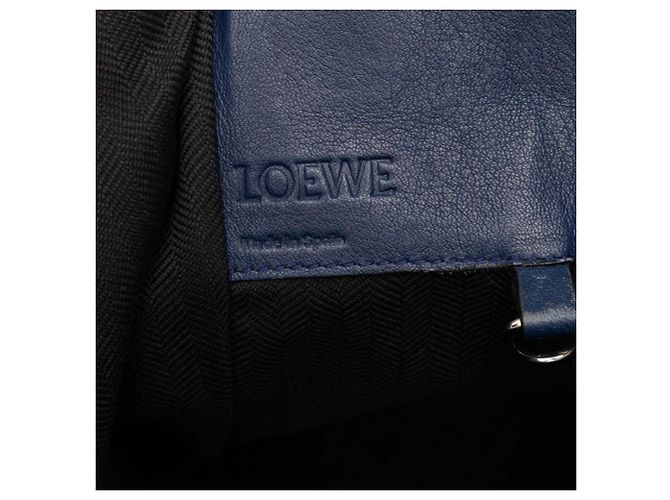 Borsa a mano/Borsa a tracolla Loewe Anagram Hammock Medium Blu - vista 5