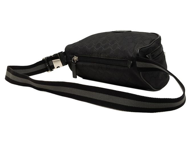 Borsello da vita Gucci GG Nylon Nero - vista 2