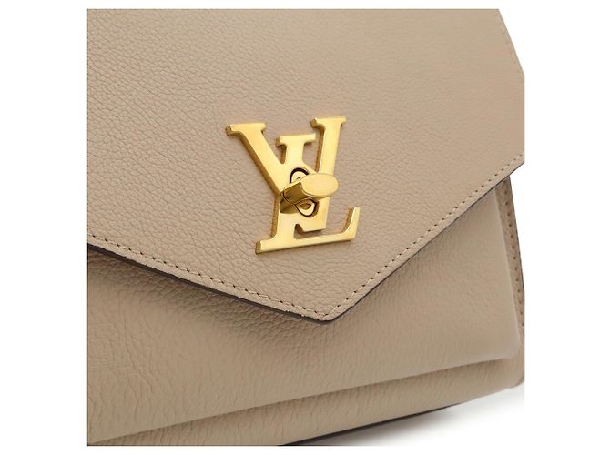 Borsa a tracolla con catena Louis Vuitton MyLockme Grigio - vista 10