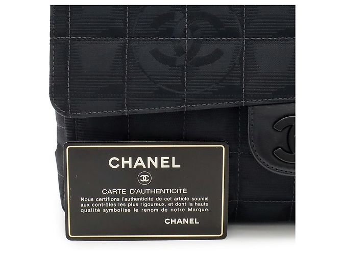 Borsa a Tracolla Chanel New Travel Line Nero - vista 10